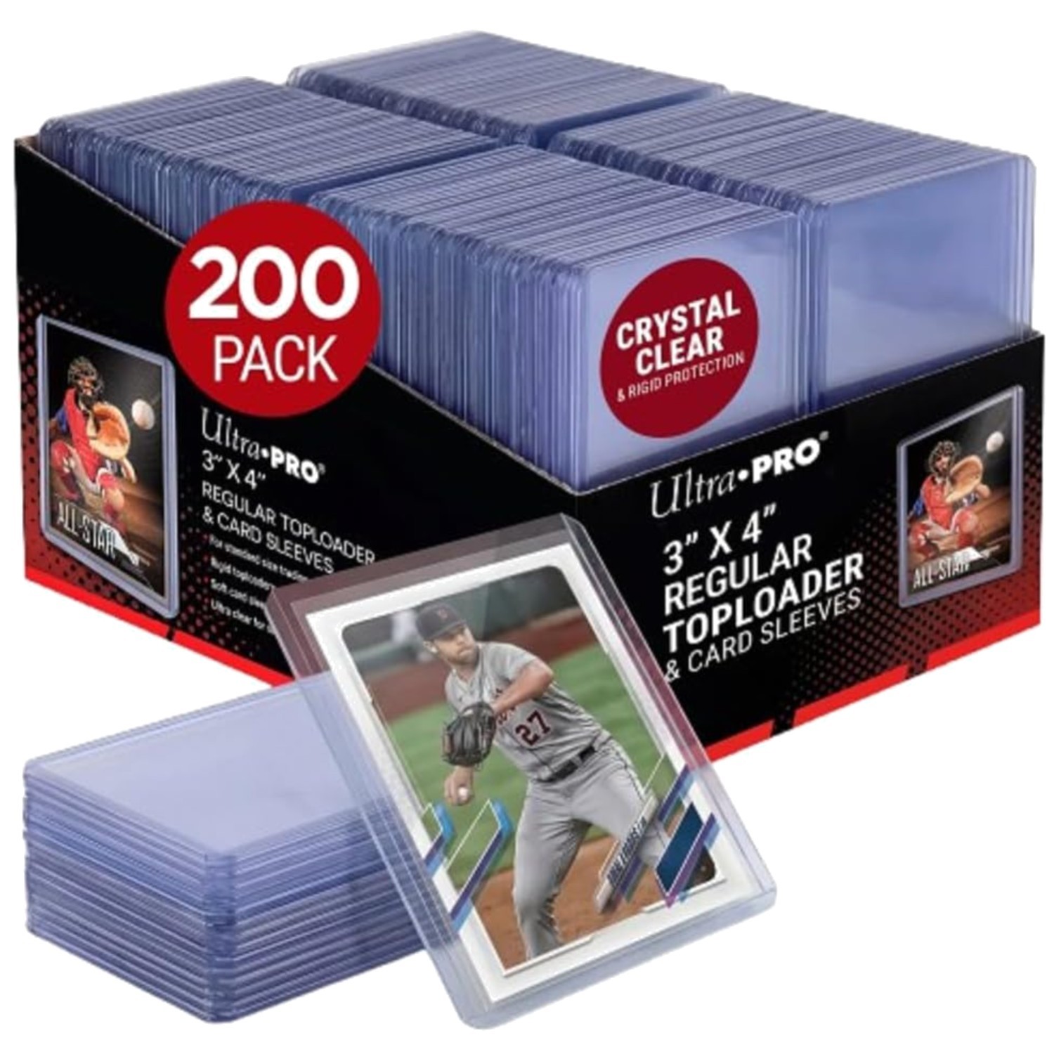 200 Trading Cards Protector