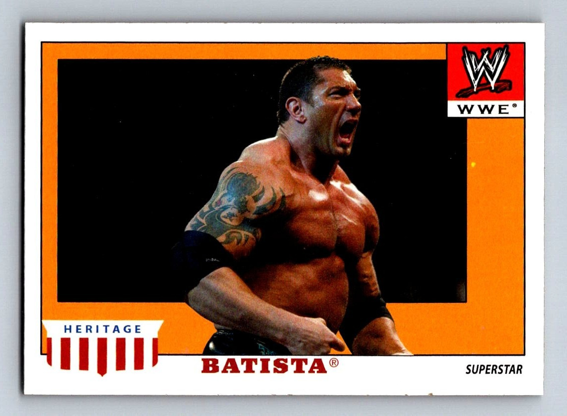 2008 TOPPS HERITAGE IV WWE Set Builder Singles – Superstars Divas Legends