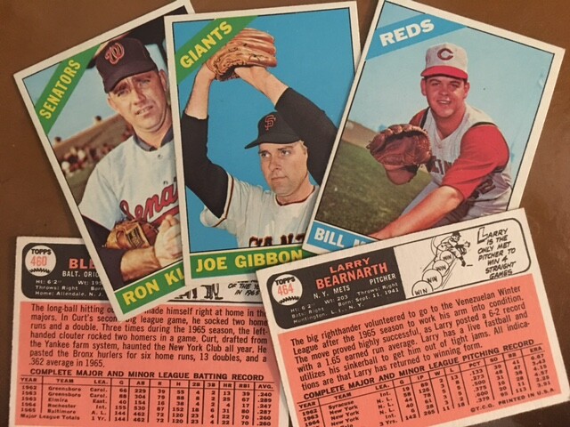 1966 Topps Baseball Singles – #200and up – Pick Your Card – Complete Your Set –