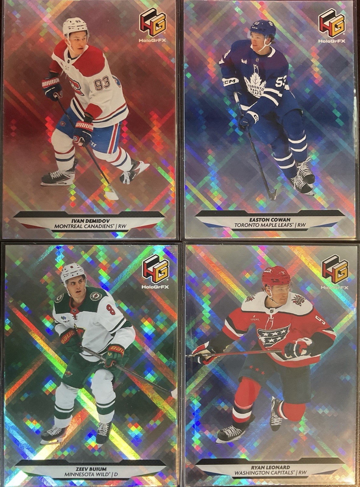 2025-26 Upper Deck Extended HoloGrFx RC Singles **You Pick From List**