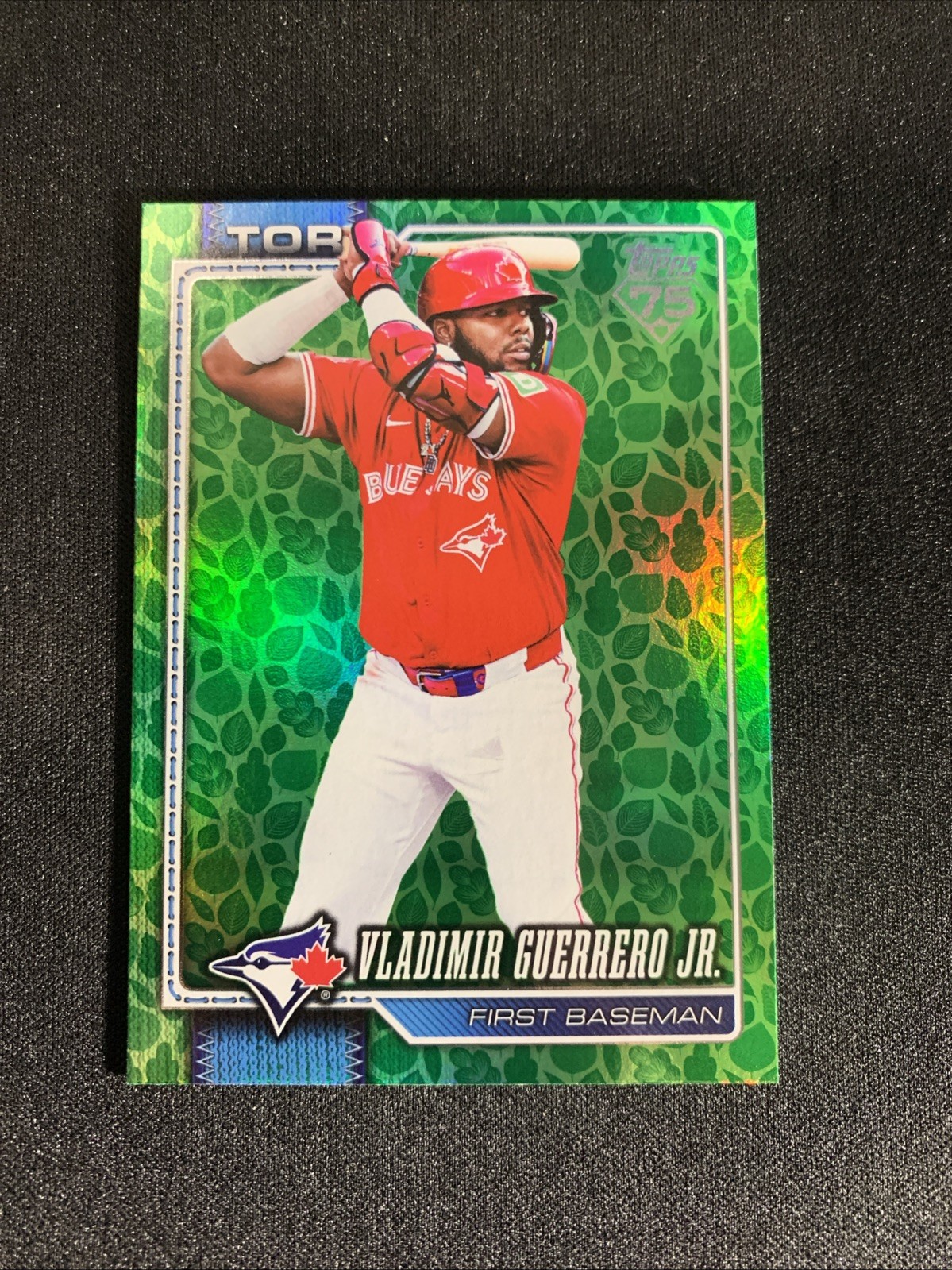 Topps Series 1 Vladimir Guerrero Jr. Easter Green Parallel #20 2026