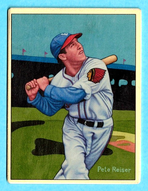Pete Reiser 2024 Helmar This Great Game Oversized 3.2 x 4.2 #98 Braves /20 OV426
