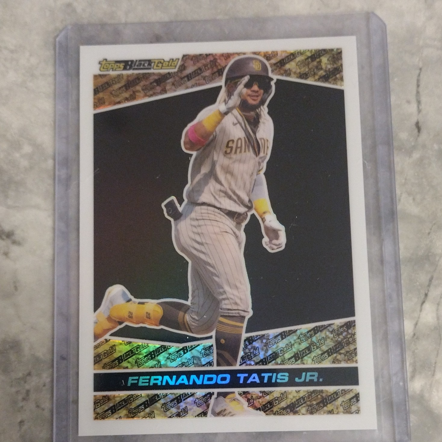 Topps 2021 Chrome Update Target Black Gold Fernando Tatis Jr Padres #BGC-1