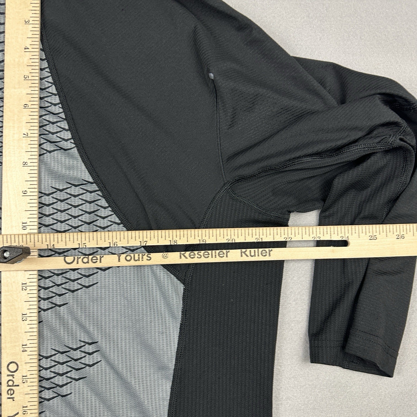 Vanderbilt Shirt Men Extra Large Black Solid Nike Pro Pullover Training NCAA XL