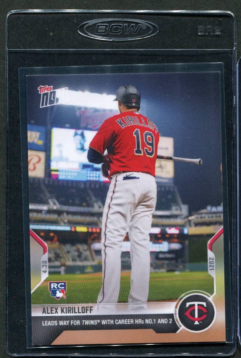 2021 Topps Now Alex Kirilloff RC #153 Twins