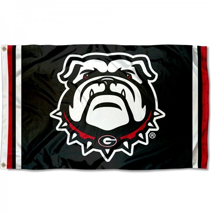 GEORGIA BULLDOGS 3’X5′ FLAG BANNER ***100% FULL COLOR ON BOTH SIDES OF FLAG***