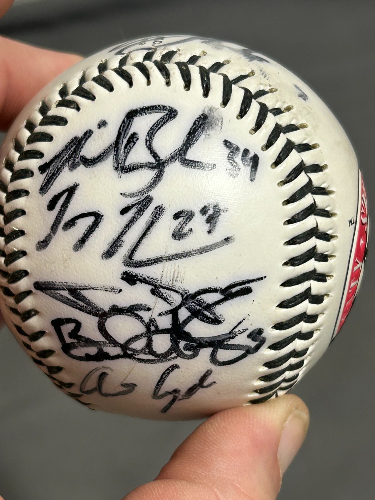 Team signed RIVER CITY RASCALS Baseball FRONTIER LEAGUE Unknown Year