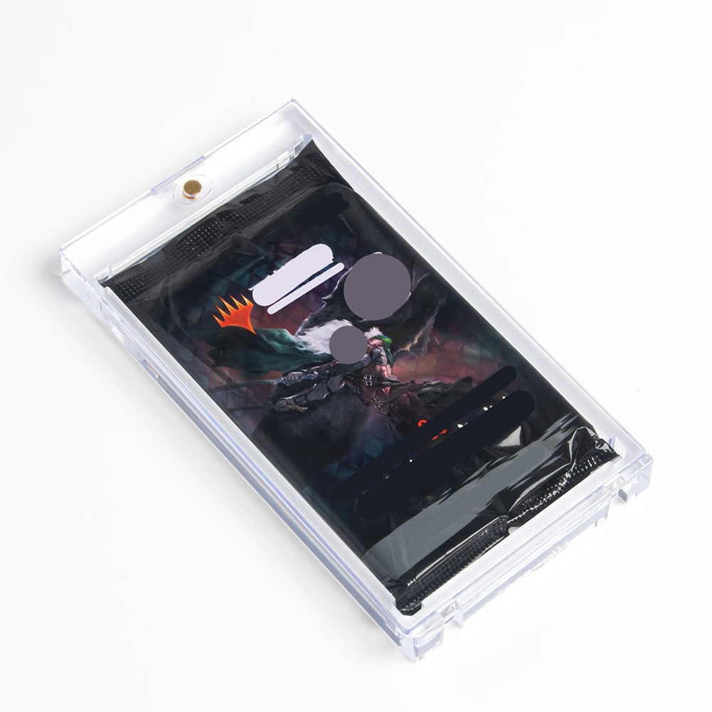 1-30PCS Acrylic Booster Pack Protector One Touch Booster Pack Magnetic Holder