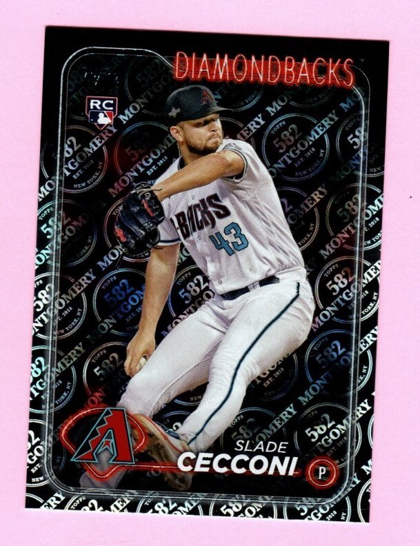 2024 Topps 582 Montgomery Club #649 Slade Cecconi RC Arizona Diamondbacks