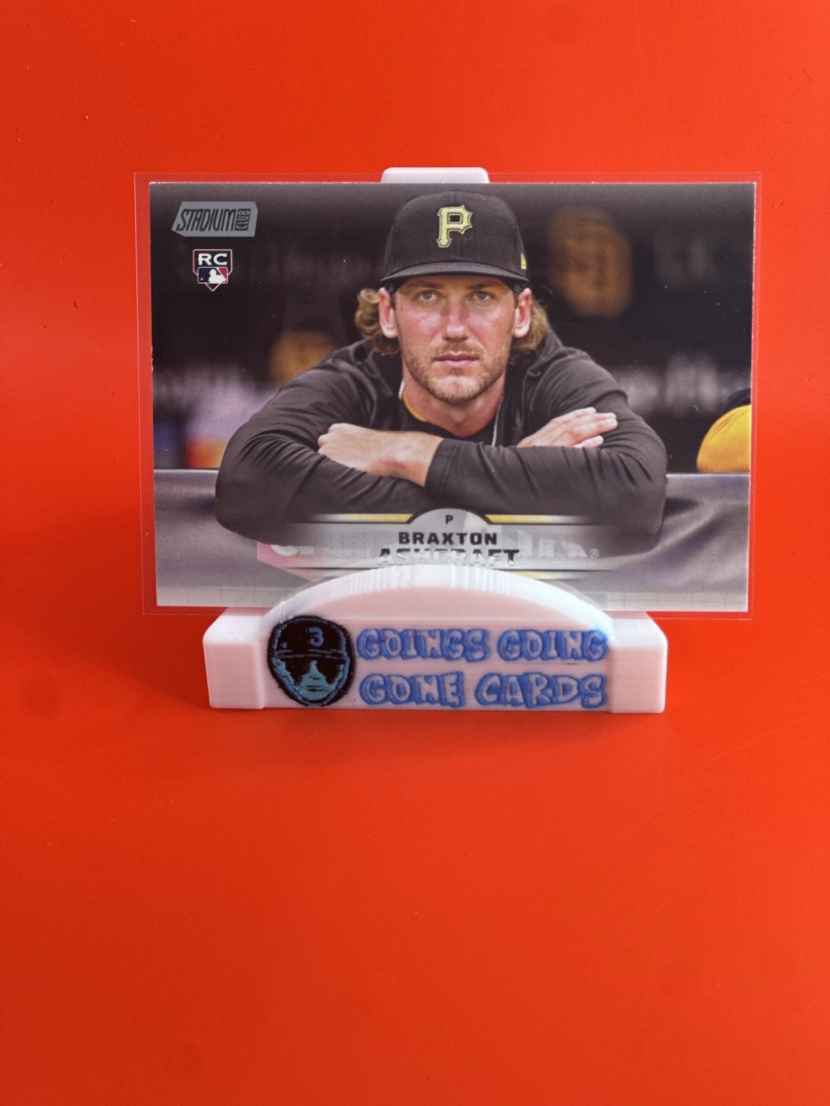 2025 Topps Stadium Club Braxton Ashcraft #190 Rookie Card RC Pittsburgh Pirates