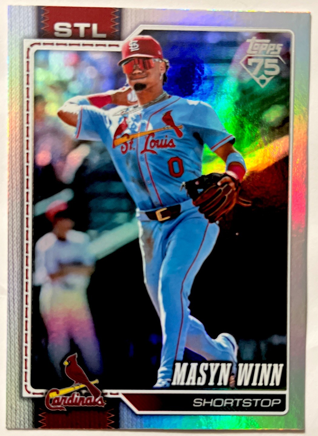 Masyn Winn Series Two Rainbow Foil! Cardinals! #526