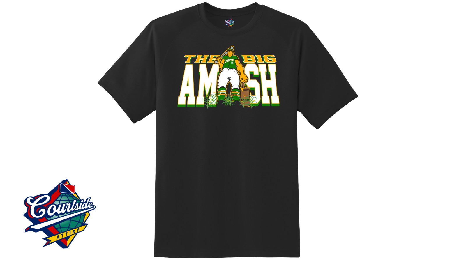 Nick Kurtz The BIG AMISH Shirt Mens Unisex Adult