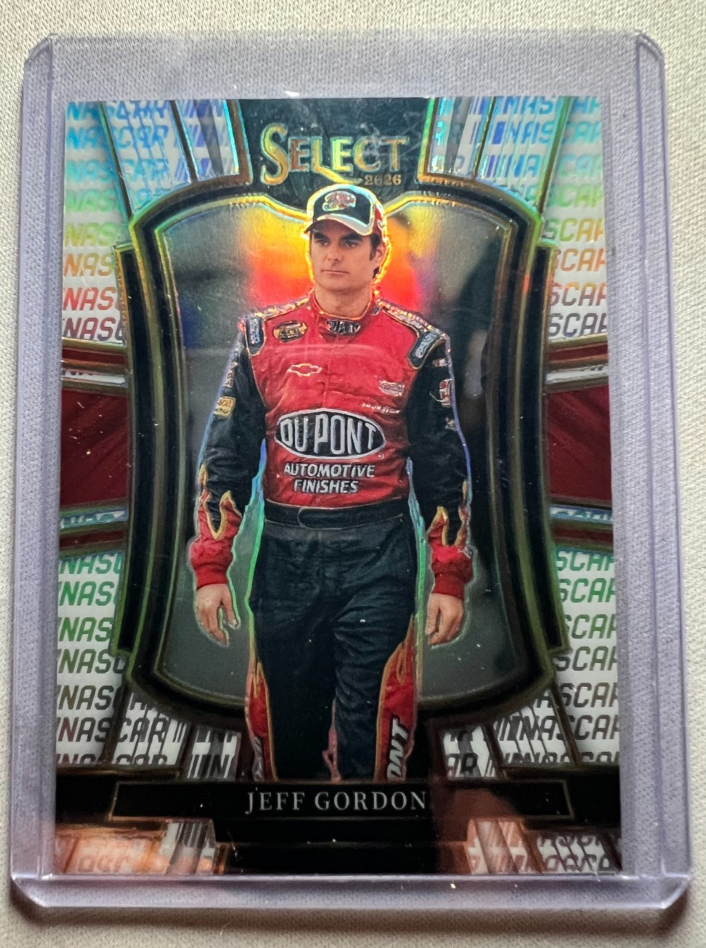 2026 Panini Select JEFF GORDON Trackside Silver NASCAR Logo Prizm SP -Card #296