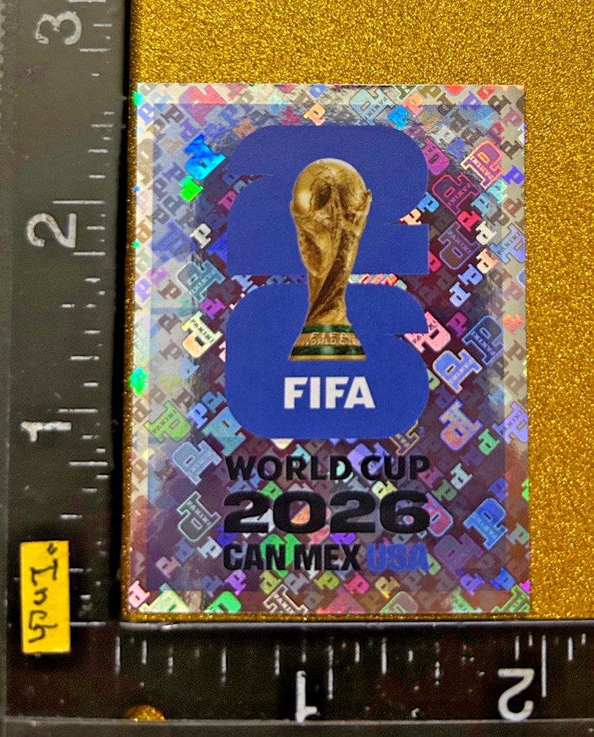 USA HOST COUNTRY EMBLEM FOIL PANINI STICKER FIFA WORLD CUP 2026 USA-MEX-CAN