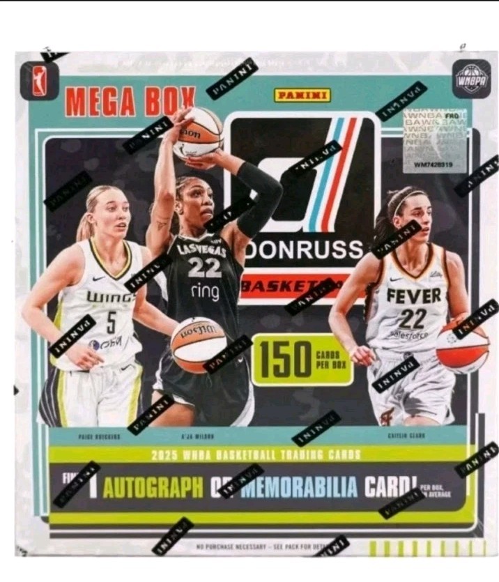 2025 Panini Donruss WNBA Basketball Mega Box Factory Sealed Ships Fast!