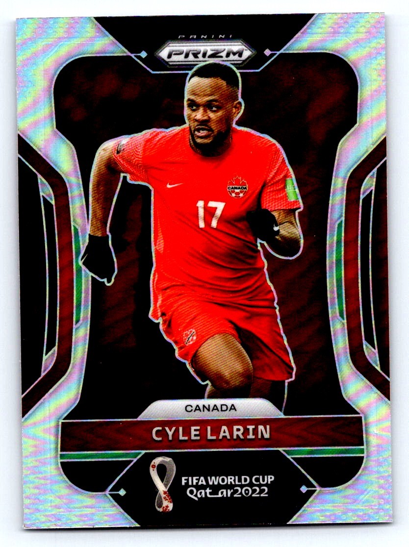 2022 Panini Prizm FIFA World Cup Qatar #47 Cyle Larin Silver b23a