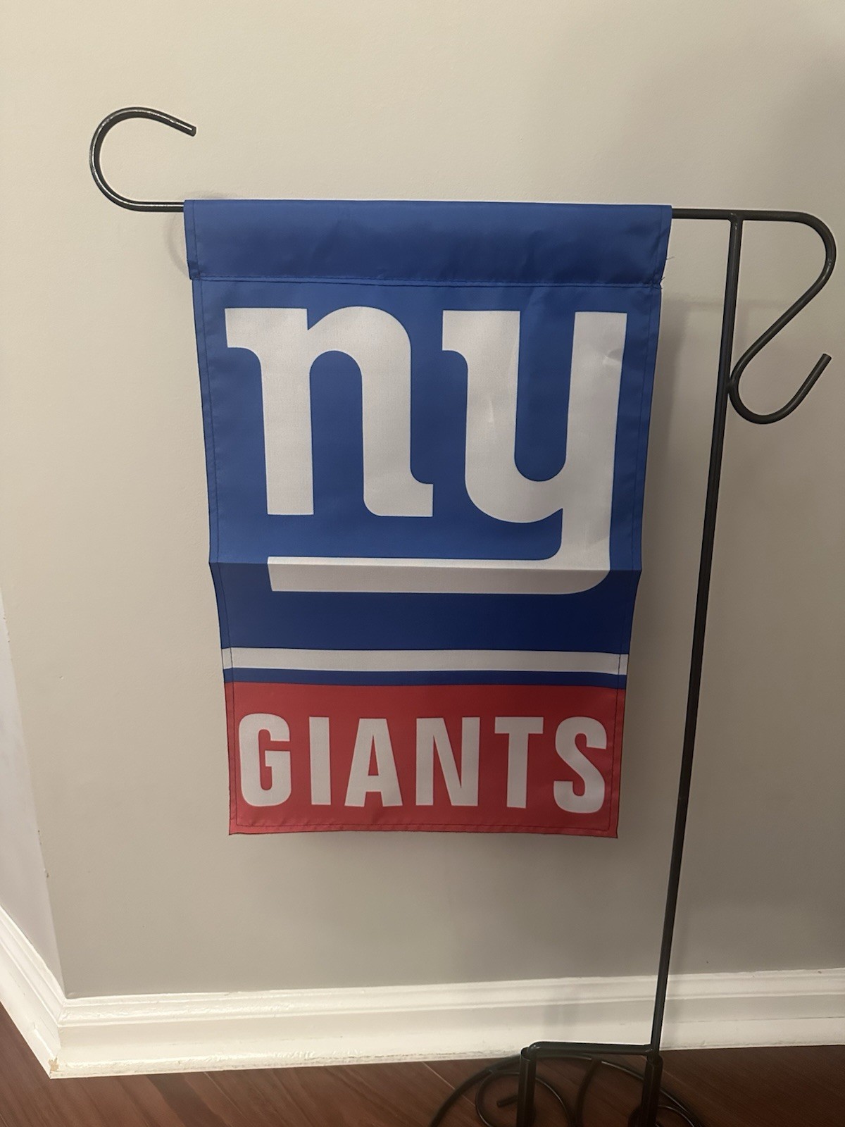 New York Giants Garden Flag Double Sided Giants Premium Yard Flag 12” X 18”