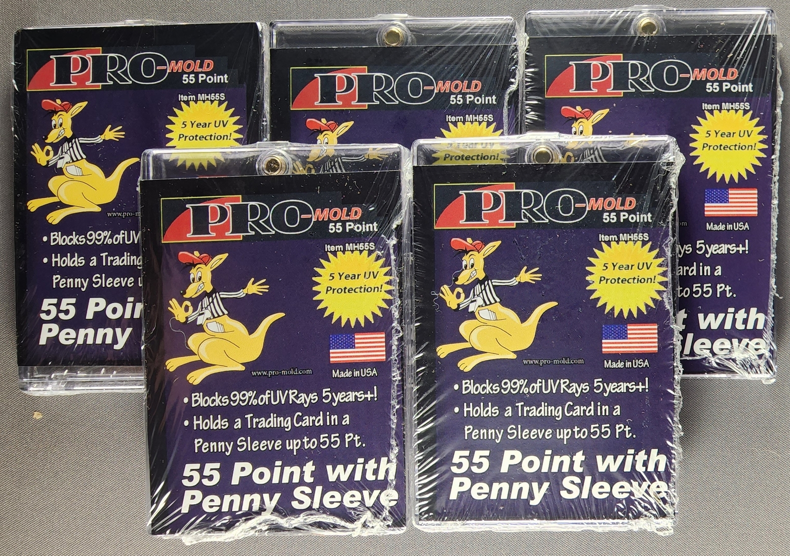 5x Pro Mold MH55S 1st Gen w/ Sleeve 55pt Magnetic Card Holder One Touch