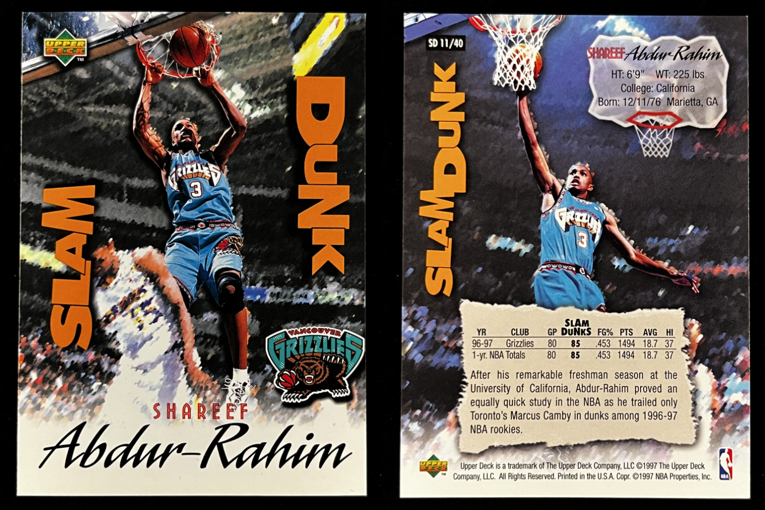 MEMPHIS GRIZZLIES SINGLES ~ Multiple Players & Years ~ Volume Discounts!