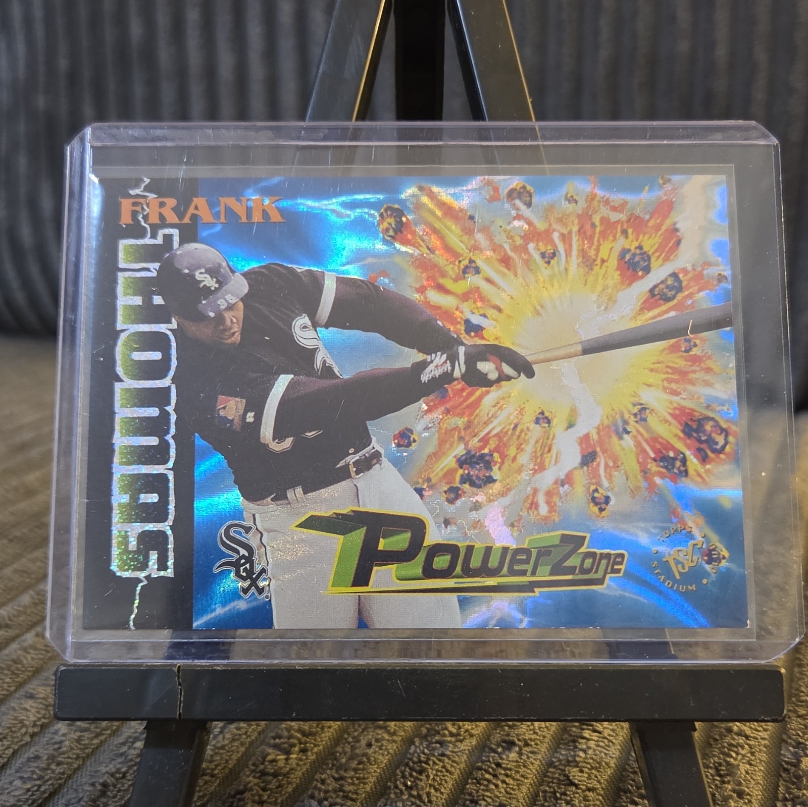 Topps 1995 Stadium Club Frank Thomas Power Zone Insert #PZ11 Chicago White Sox
