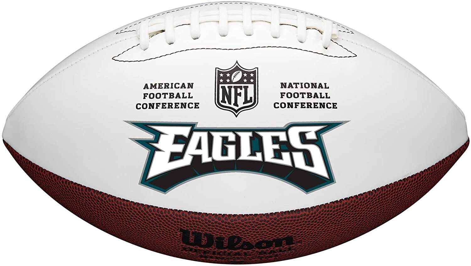 Philadelphia Eagles Full Size Autograph Signature Series White Panel Football