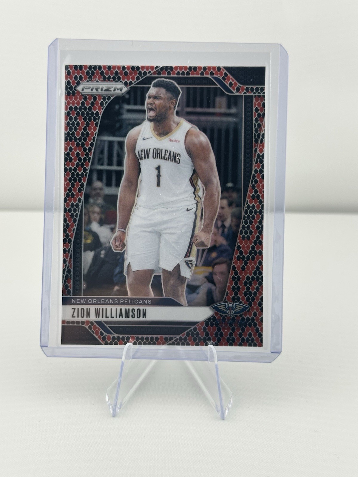 2024-25 Prizm Basketball Zion Williamson Snake Skin SSP #10 TB33