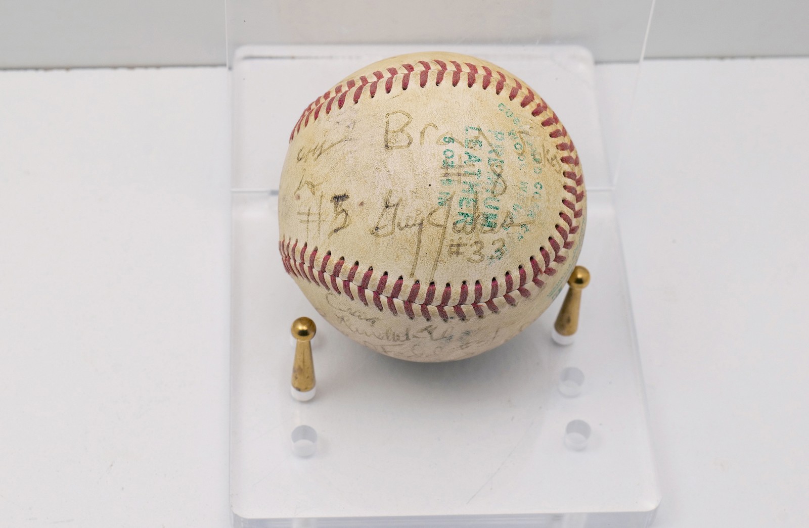 Diamond Pony League Baseball Team-Signed w/ Multiple Autographs No Stand