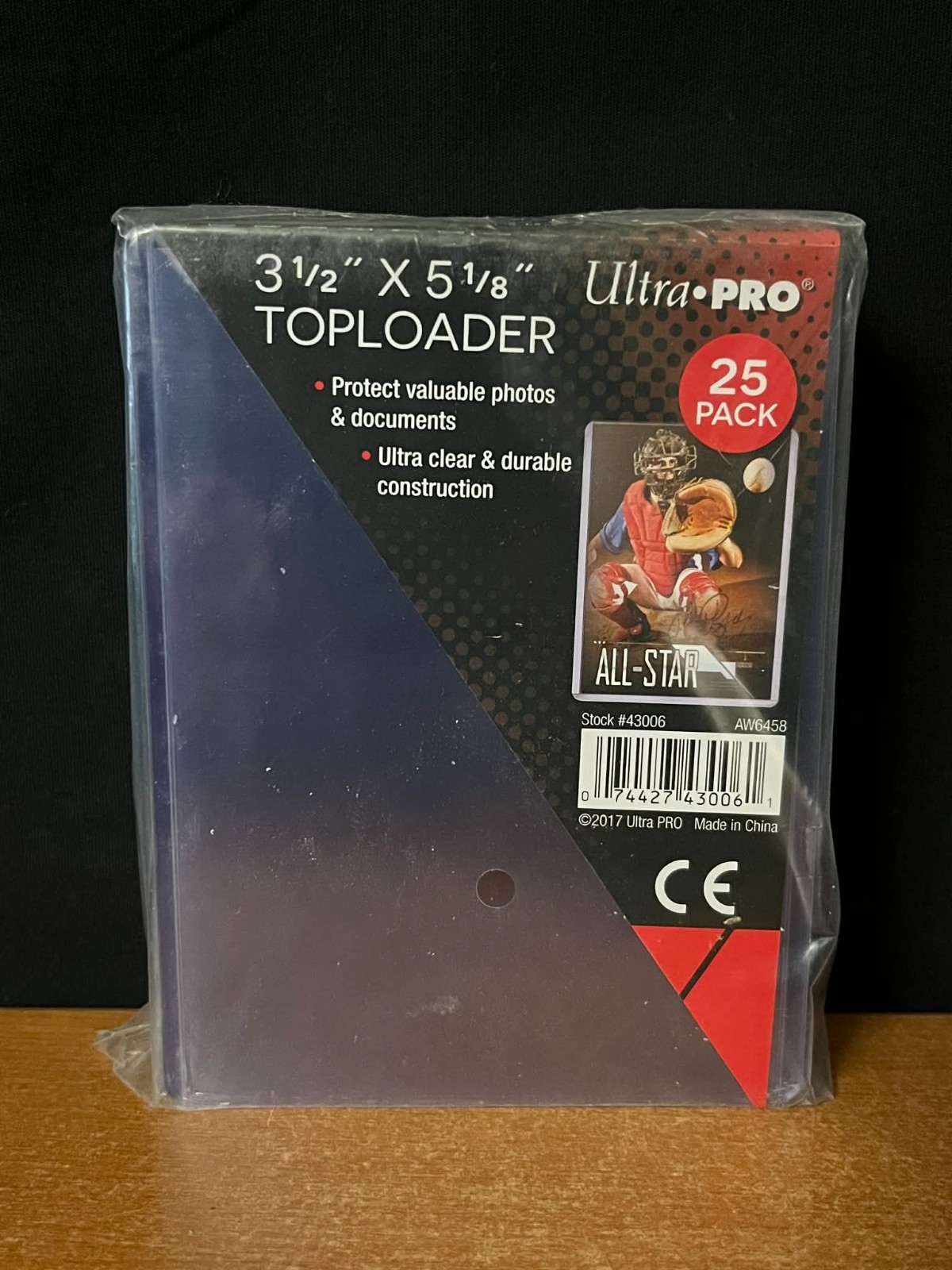 Ultra Pro 3.5 x 5″ Toploader Photo Postcard Card 25 PACK