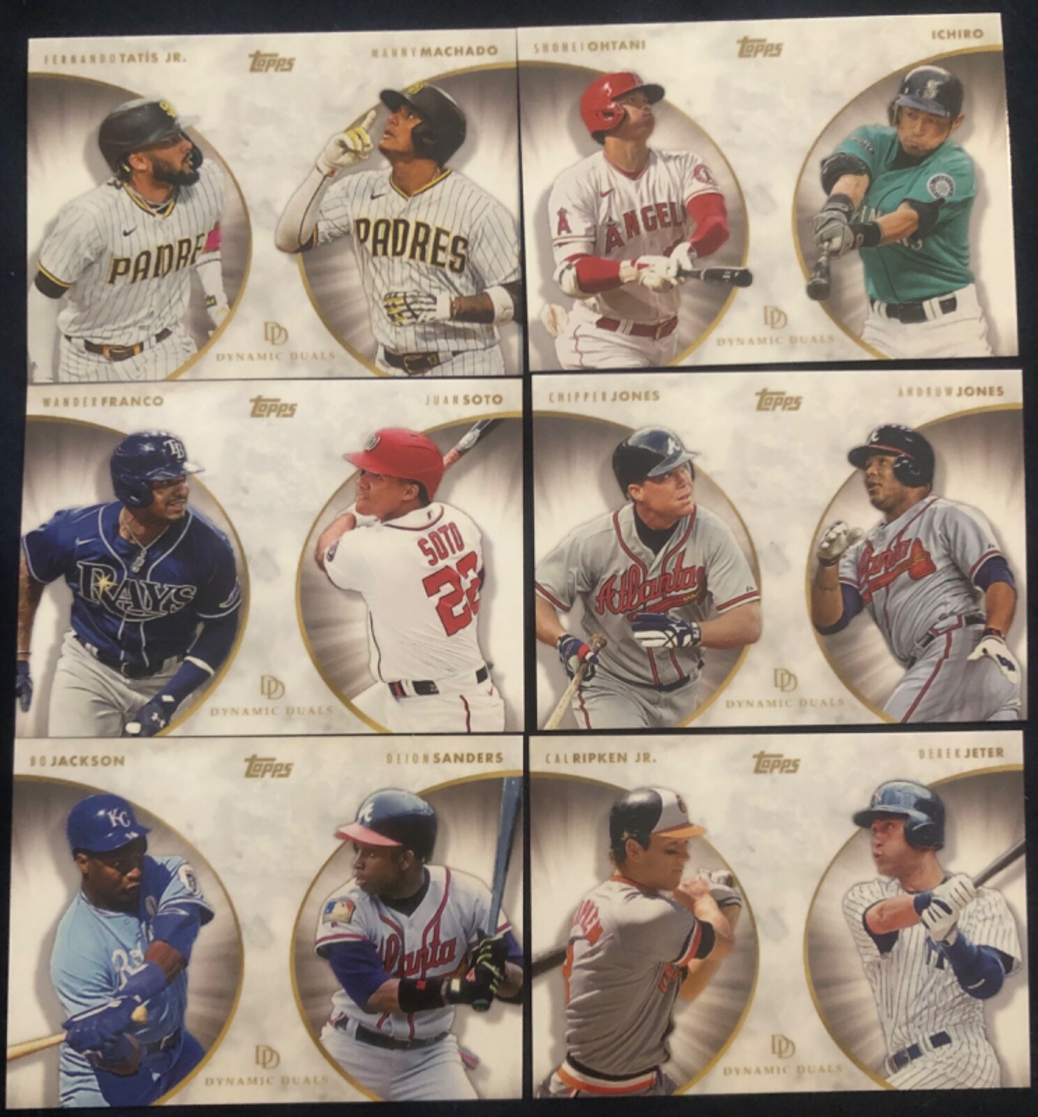 2022 Topps Dynamic Duals Cards 1-30 YOU PICK Complete Your Set Finish Needs