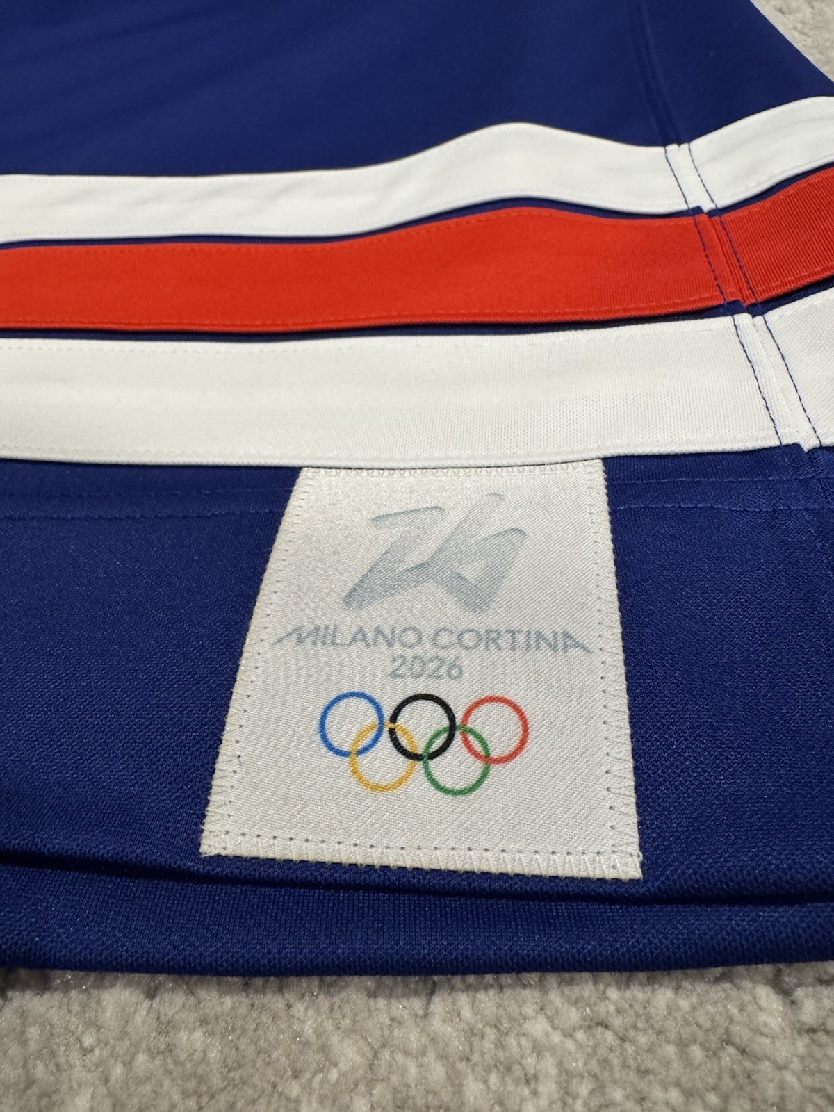 2026 Winter Olympics Milano Cortina Patch For Hockey Jersey