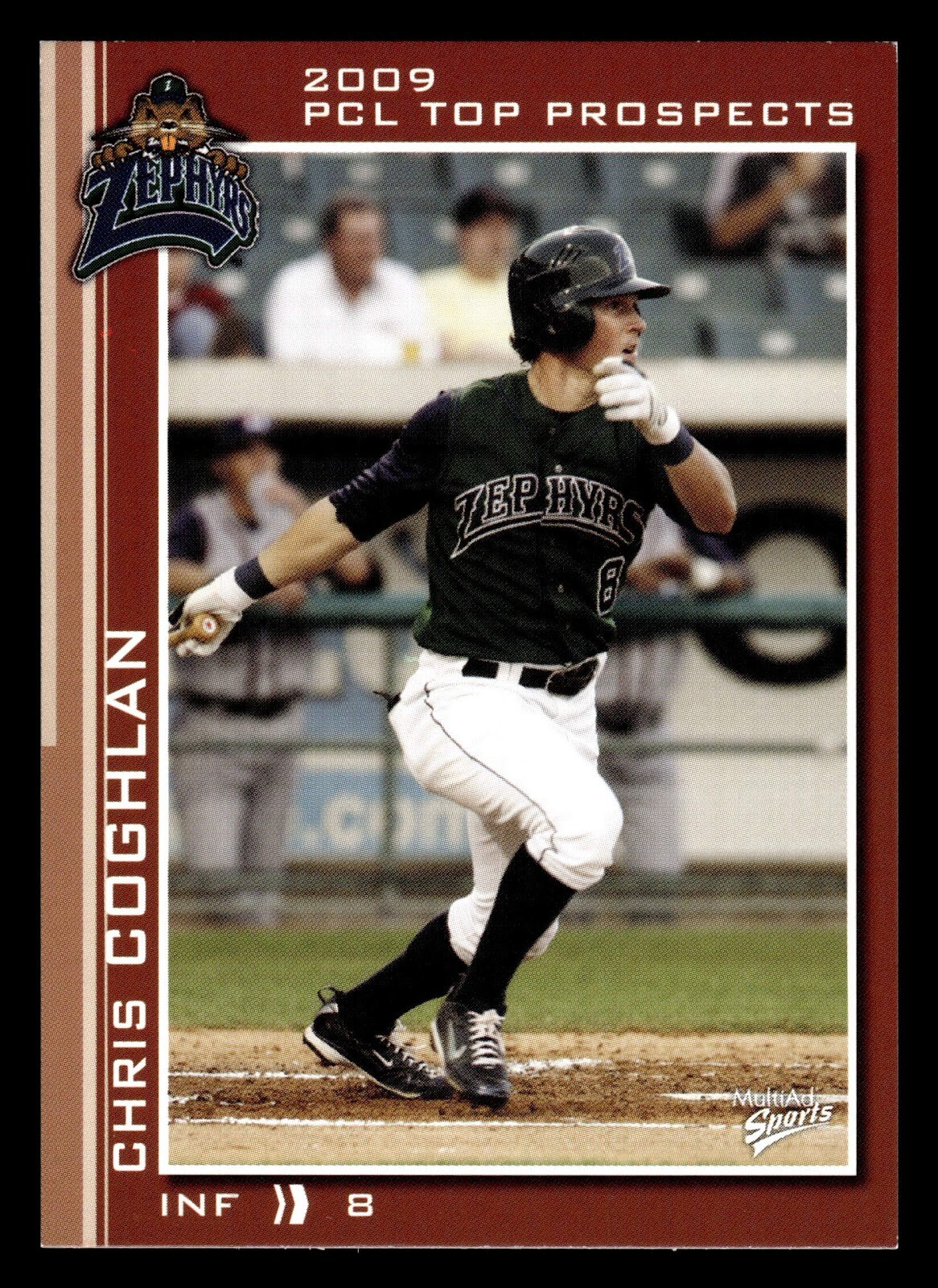 2009 MultiAd Pacific Coast League Top Prospects PCL AAA #18 Chris Coghlan