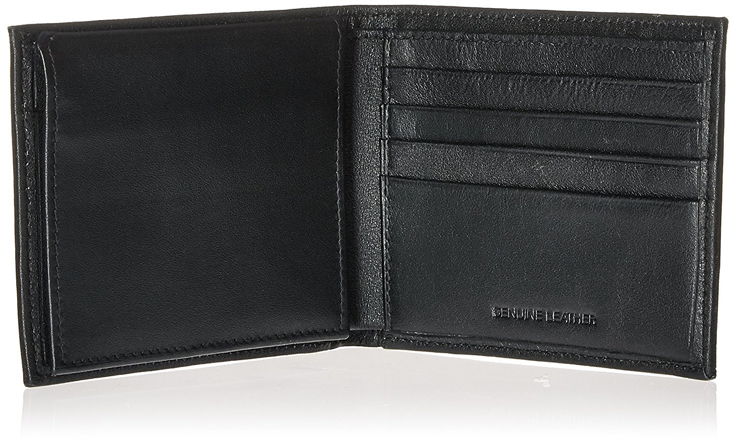 LA Dodgers Men’s Black Wallet – MLB embroidered bifold wallet