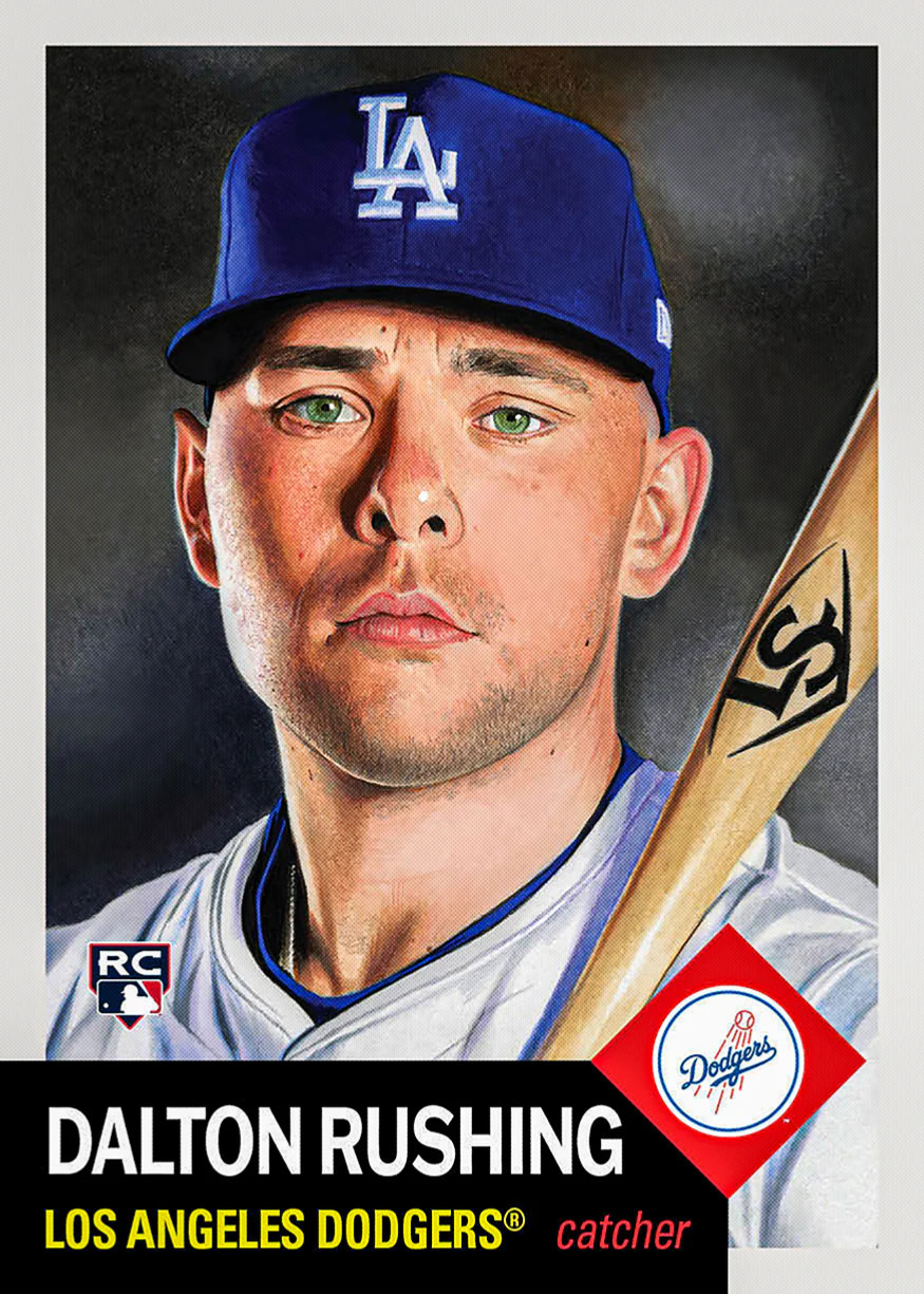 2025 Topps Living Set Card 896 Dalton Rushing – 25 Cents Shipping!