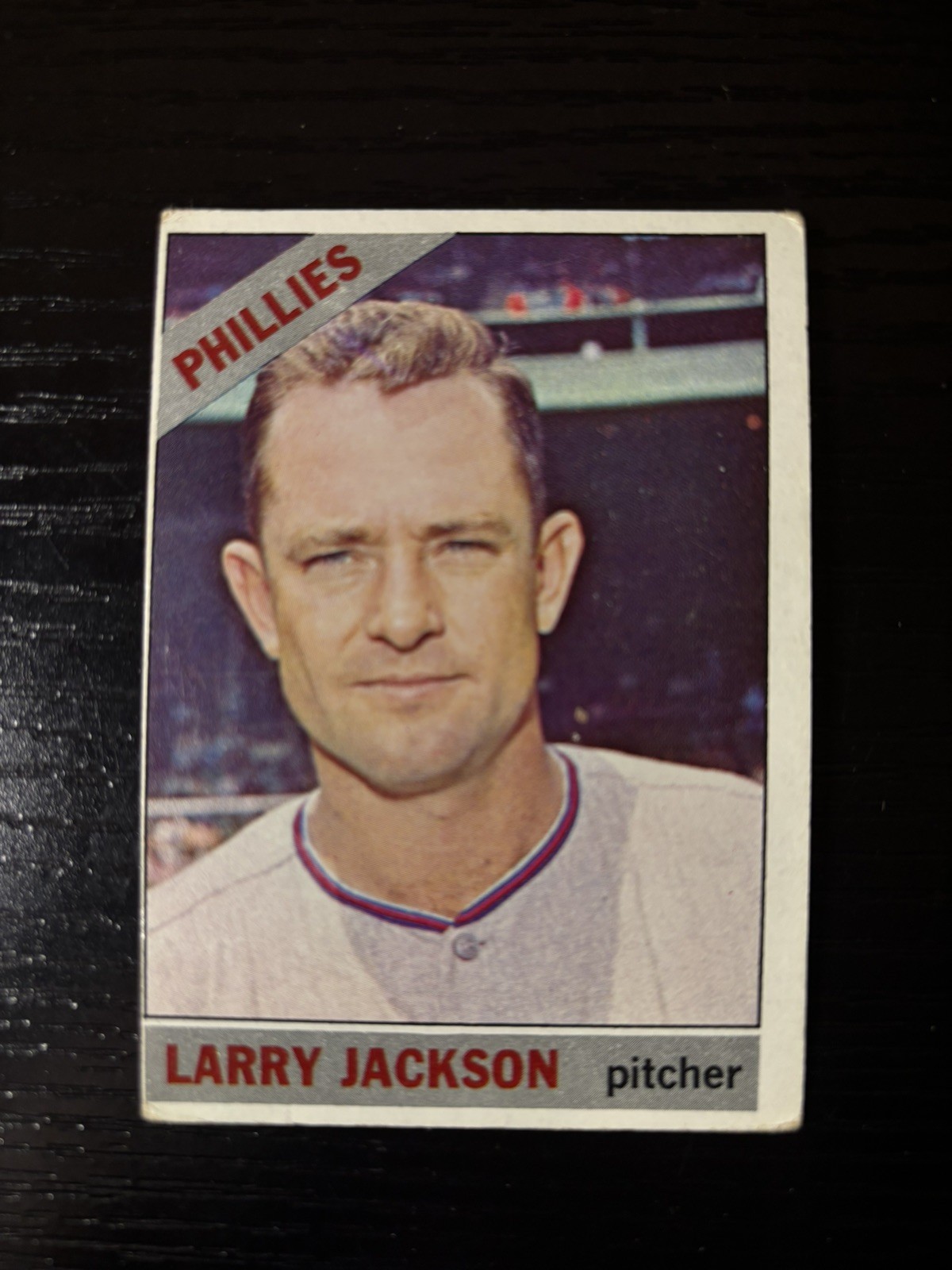 1966 Topps Larry Jackson #595 High Number VG-EX Philadelphia Phillies