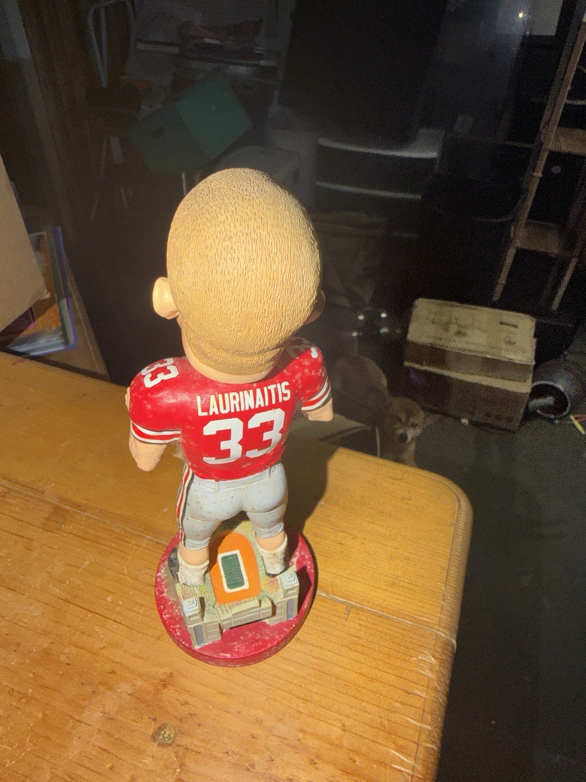 Ohio State Forever Legends Championship Bobble Heads James Laurinaitis #33