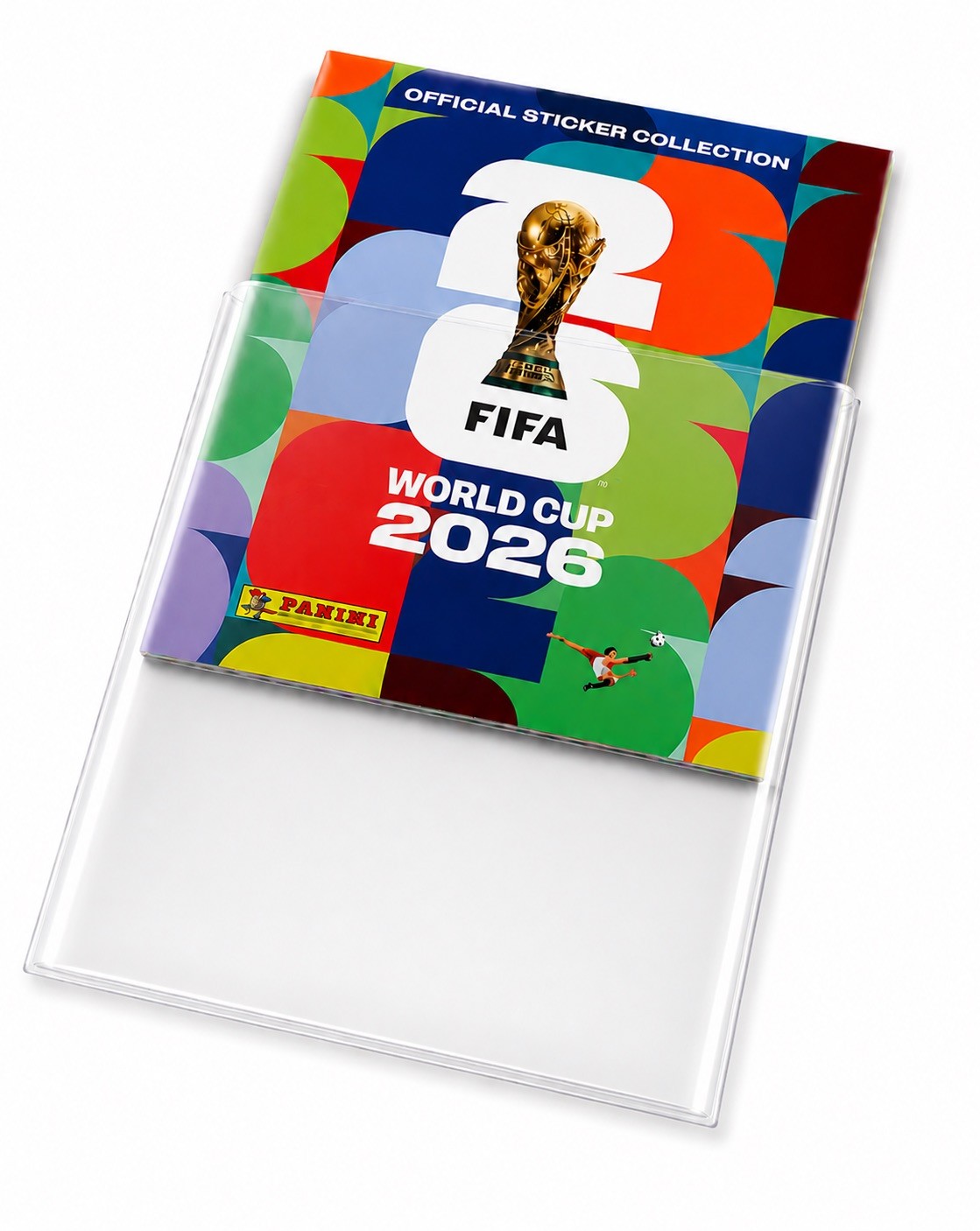 Panini World Cup Sticker Album Protector Sleeve Clear Cover Fits All 1970-2026