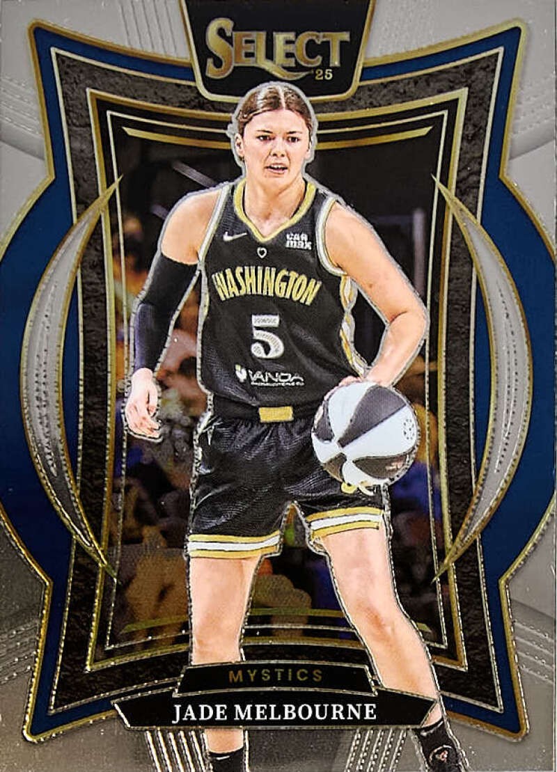 2025 Panini WNBA Select #3 Jade Melbourne Washington Mystics