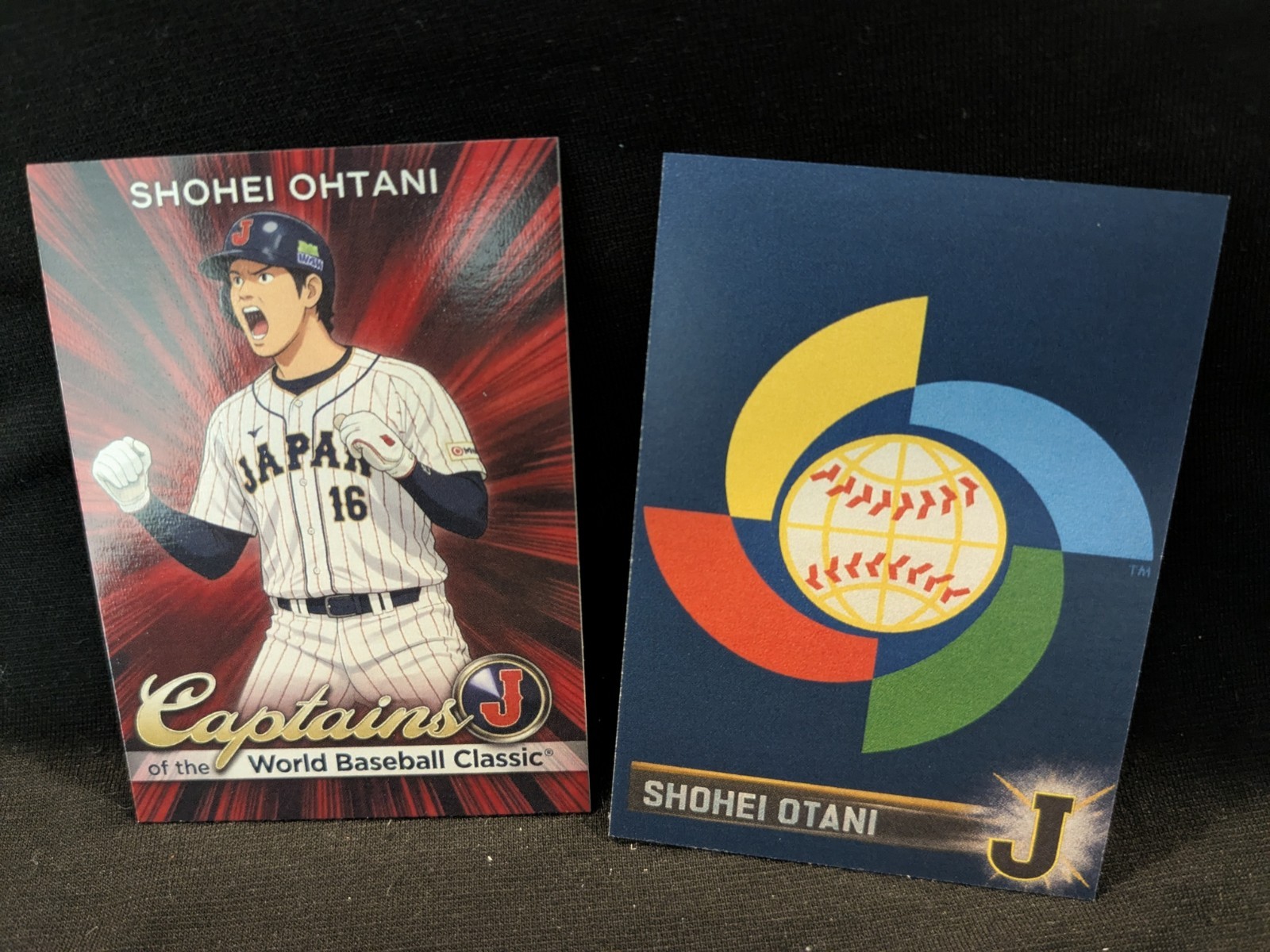 SHOHEI OHTANI * 2023 WORLD BASEBALL CLASSIC * CAPTAINS OF THE WBC * ANIME CARD