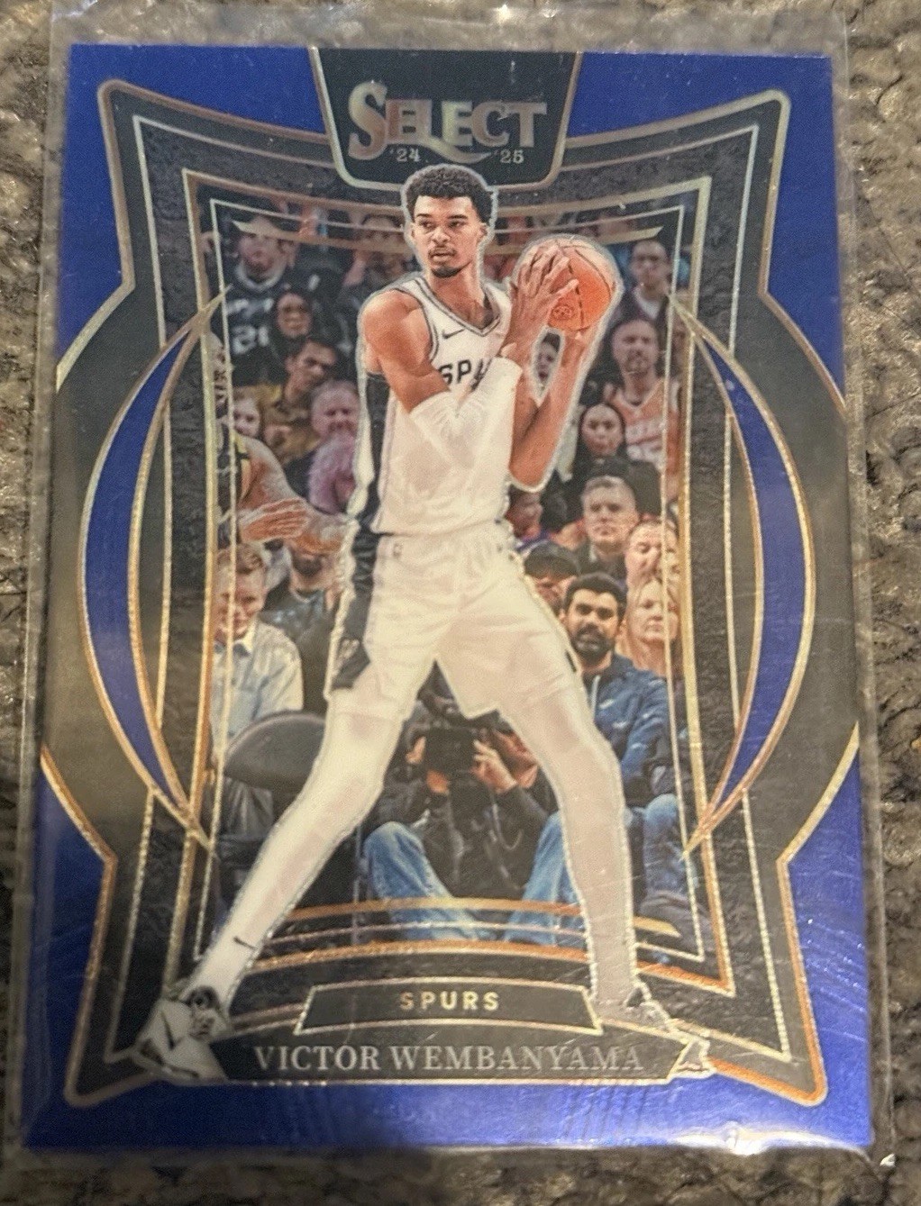 2024-25 Panini Select – Concourse Victor Wembanyama #9 Blue Retail – Spurs