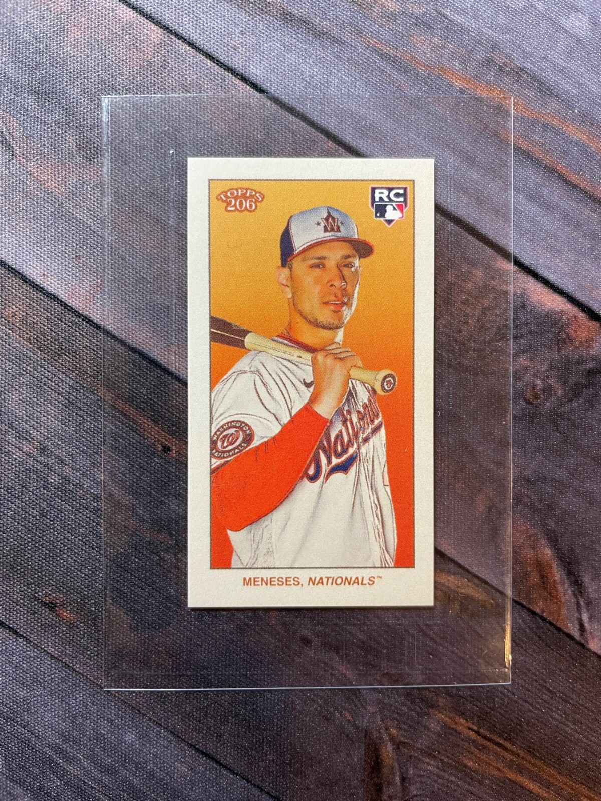 2023 Topps 206 Low Series Joey Meneses RC Nationals Low Print Run