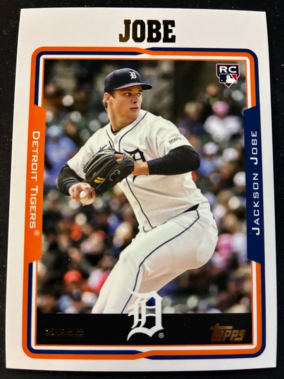 2025 Topps Archives #265 Jackson Jobe (RC)