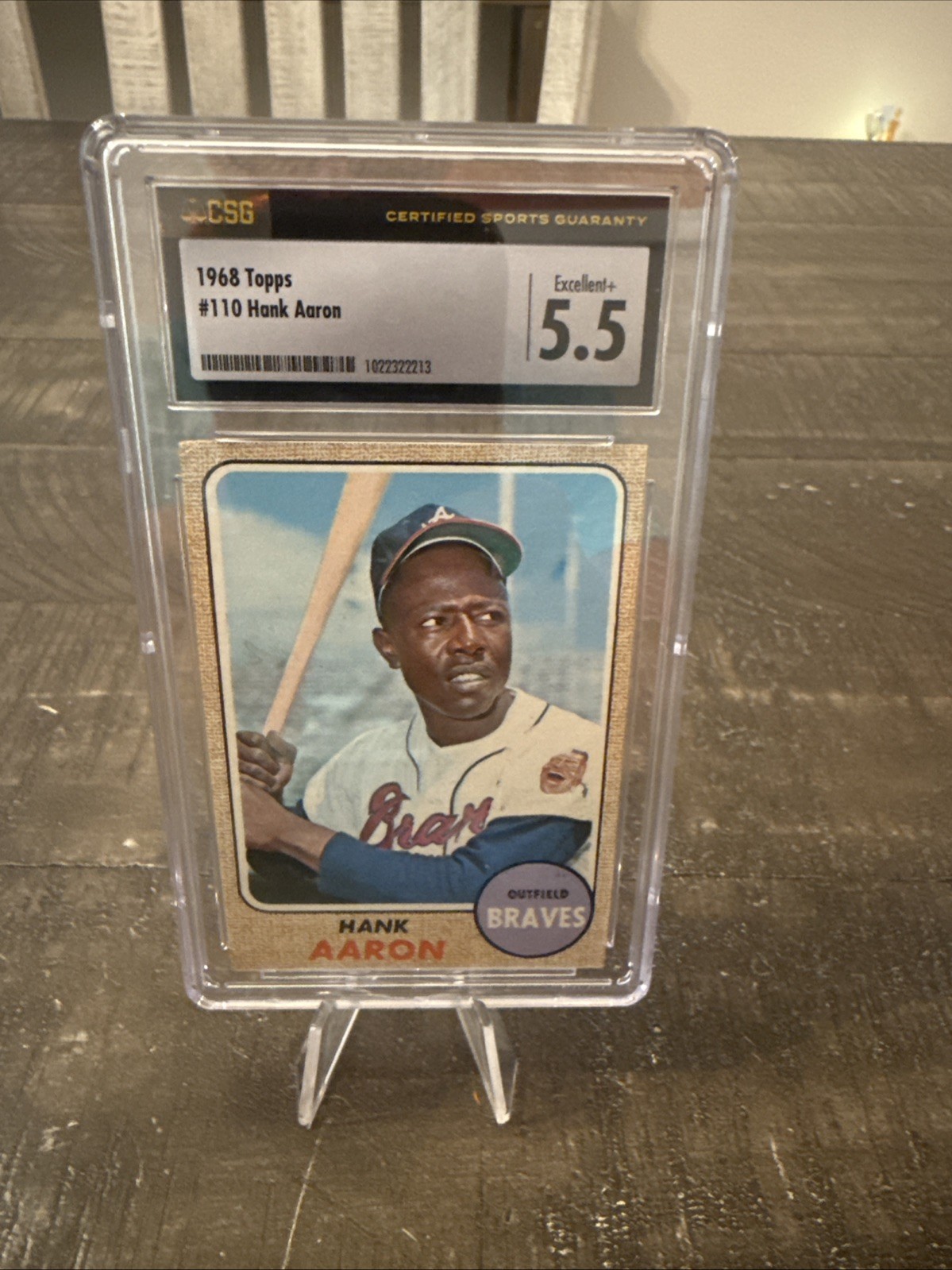 1968 Topps – Hank Aaron #110