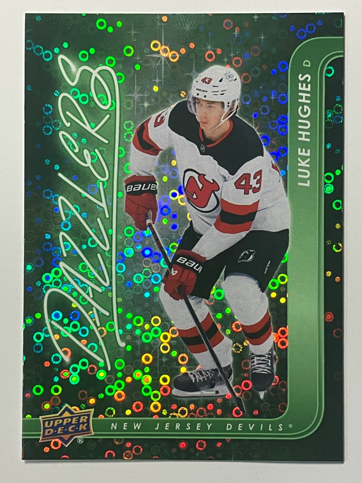 2024-25 Upper Deck Hockey Blue, Orange Dazzlers. Pick from list