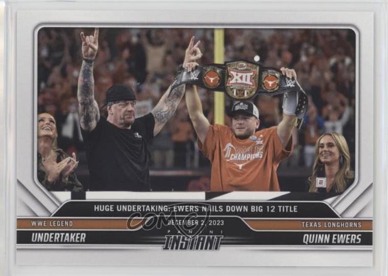 2023 Panini Instant Collegiate /295 Quinn Ewers Undertaker #44 1i8