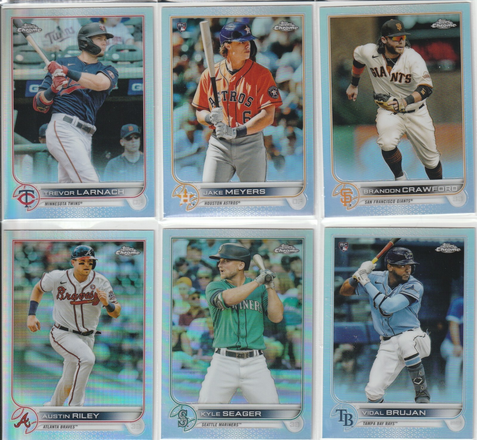 2022 Topps Chrome REFRACTORS Pink Sepia X-fractors Negative Magenta YOU PICK!