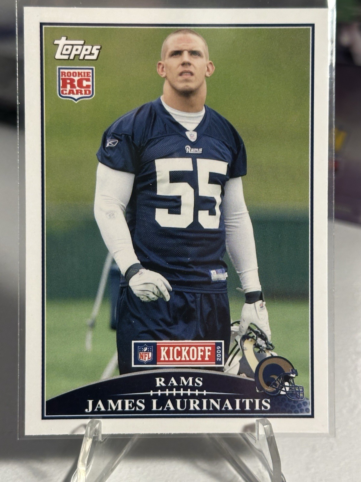 2009 Topps Kickoff – James Laurinaitis #154 (RC) Rams