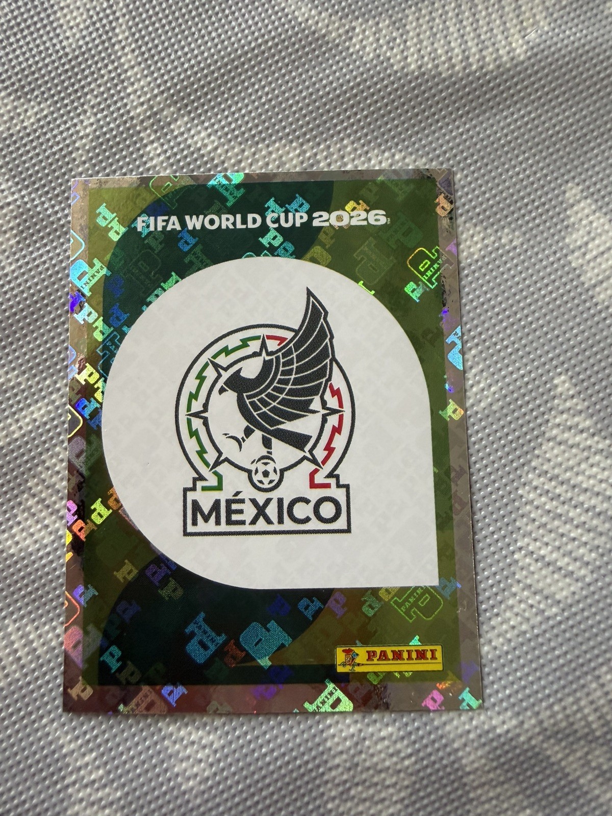 Mexico Team Logo MEX1 2026 Panini World Cup Sticker