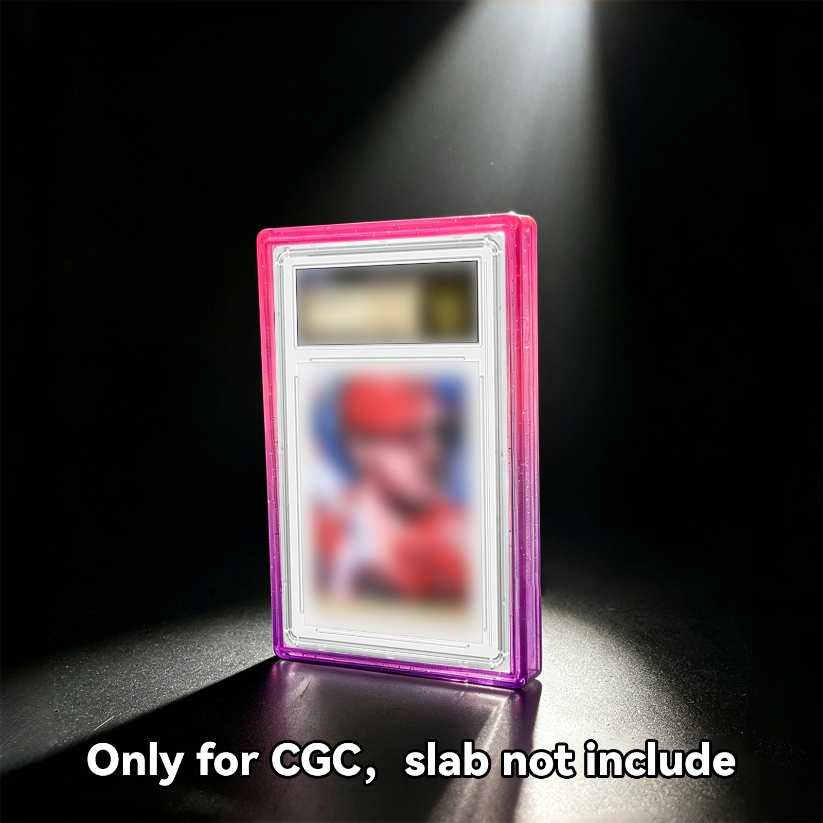 Graded Card Slab Bumper Guard Protector TPU Case Clear Back for CGC Trading 35PT