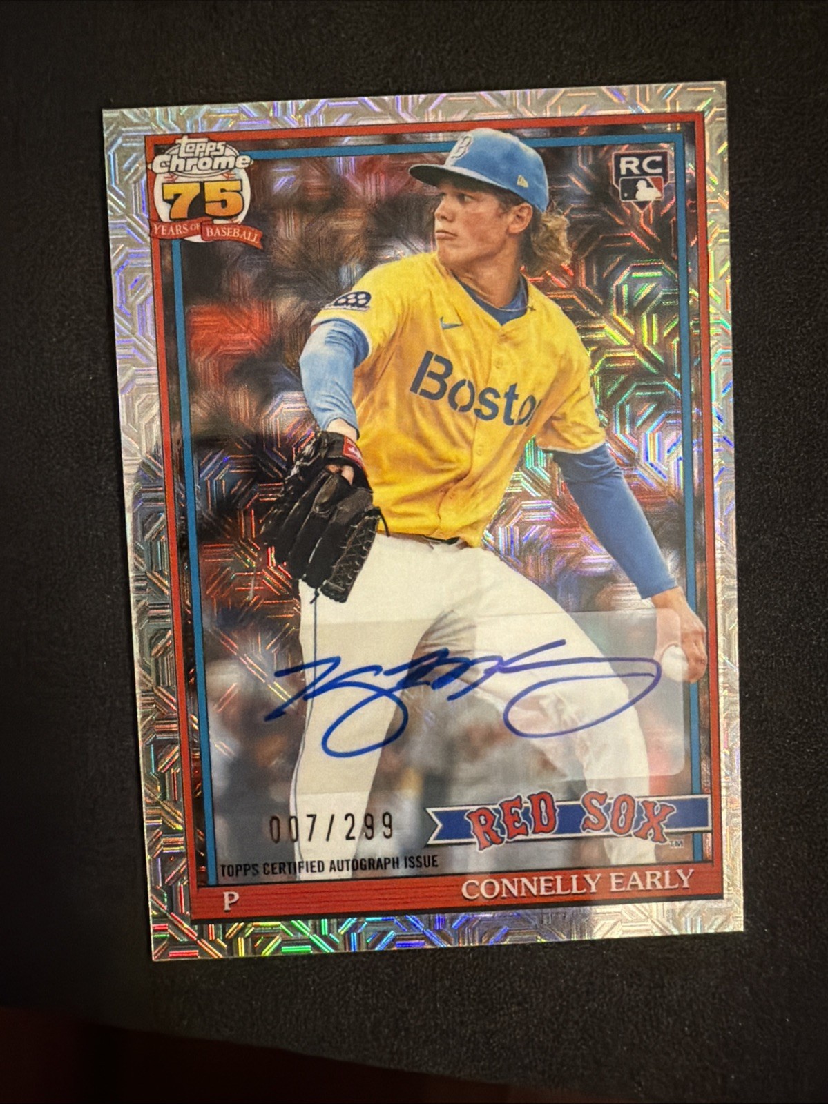 Connelly Early RC Auto Silver Pack Mojo /299 Boston Red Sox 2026 Topps Series 2