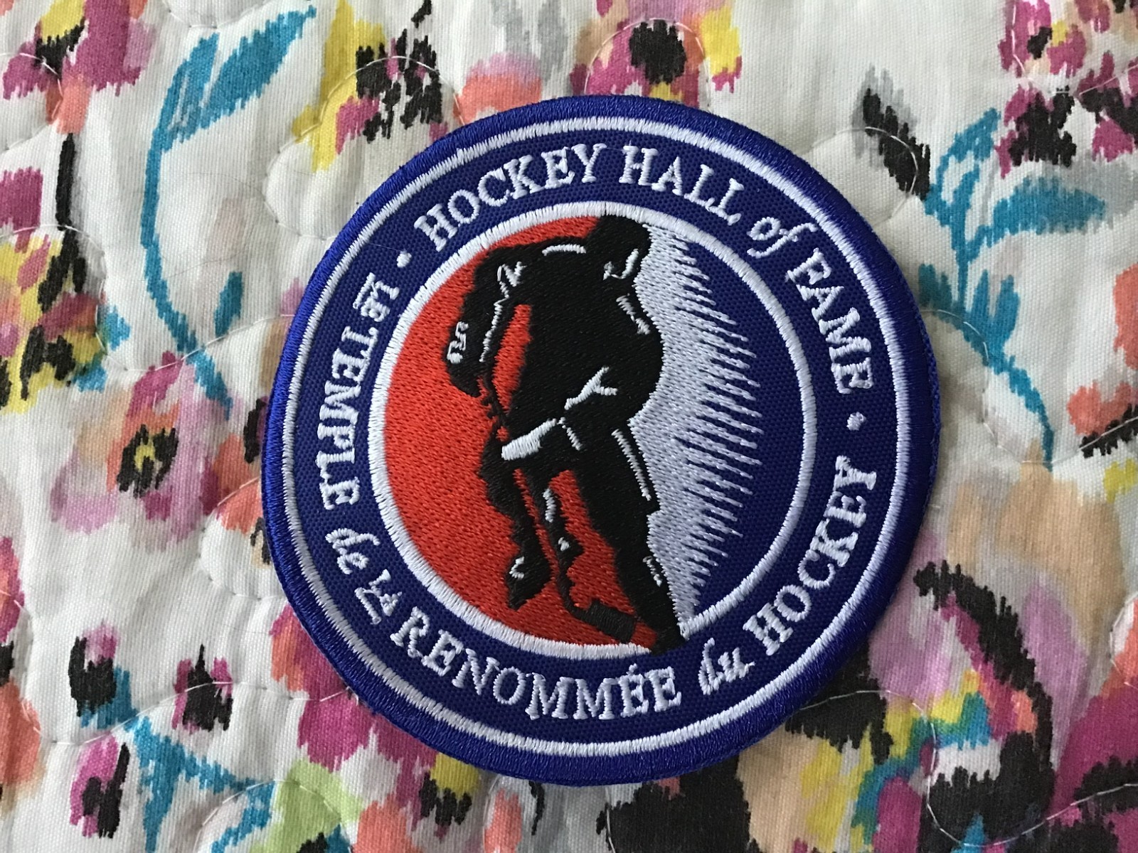 Patch Ice Hockey Hall of Fame Temple de la Renomme Toronto Ontario Canada
